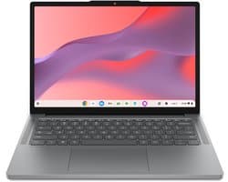 Lenovo Chrome 14ITN11 Intel® N N355 Chromebook 35,6 cm (14") WUXGA 8 GB LPDDR5x-SDRAM 256 GB UFS Wi-Fi 6E (802.11ax) ChromeOS Grijs Engels