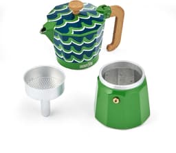 La Cafetière - Venice Percolator - Aluminium - Groen - 6 Kops - 290ml — thumbnail 3