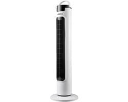 Torenventilator - Staande ventilator Zuilventilator - Ruimte Koelen - 90 Graden Oscillatie - 81 cm - Wit