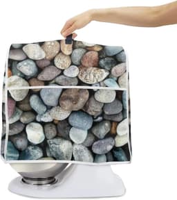 Standmixerhoes - Keukenmachinehoes Beschermhoes - Keuken Organisatie - Met Opbergvakken - 4.5-8 Qt - Cobblestone — thumbnail 4