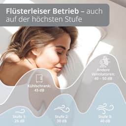 Tafelventilator Stil – Oplaadbaar via USB-C – 3 Snelheden – 2000 mAh – 90° Kantelbaar — thumbnail 2