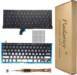 Replacement Backlight Spanish ESPAñOL Teclado Compatible with MacBook Air M2 Retina 13.6 Inch A2681 2022 Dark Blue - ShopVlot — thumbnail 1