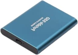 Externe Harde Schijf - Draagbare Opslag - Snelle Data Overdracht - Schokbestendig Ontwerp - 2 TB - Blauw — thumbnail 1
