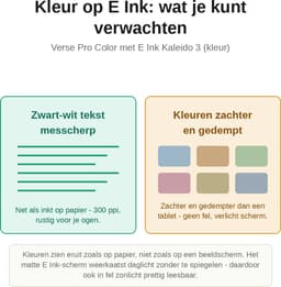 PocketBook Verse Pro Color e-reader Sage Glow – 6 inch – 16 GB – waterdicht + Rood hoesje – voordeelbundel — thumbnail 4