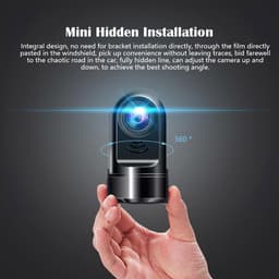 Mini Dashcam - Autocamera - Veilig Rijden - ADAS Rijassistent - 1080p HD - Zwart — thumbnail 3