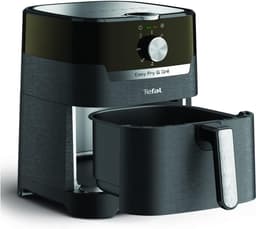Heteluchtfriteuse Grill - Airfryer Frituurpan - Gezond Koken - 2-in-1 Technologie - 42 Liter - Zwart — thumbnail 2