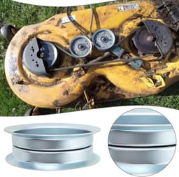 Dailygoods- Katrol Platte Idler 133 x 43 mm - Vervangend Onderdeel - Compatibel met John Deere - Metaal - Gewicht 685g - Onderdeelnummer GY22082/GY20629 - Looprol — thumbnail 3