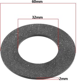 Dailygoods - 5 Stuks Wrijvingsschijf Koppelingsvoeringen voor Grasmaaier - Compatibel met Modellen — thumbnail 4