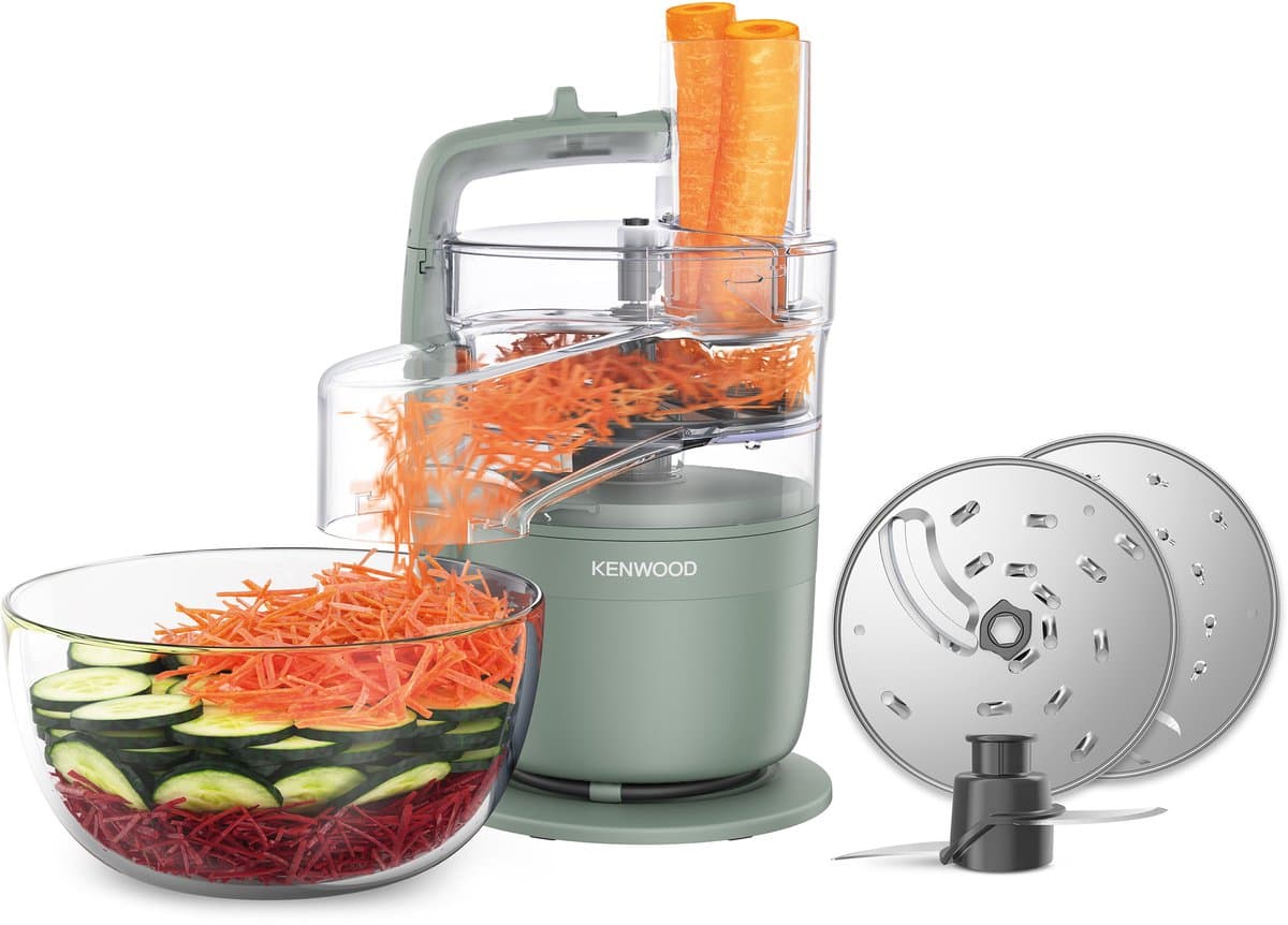 Kenwood MultiPro Go FDP23.140GR - Foodprocessor - Eucalyptus groen - Express Serve - Go collectie — afbeelding 1