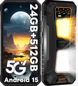 OUKITEL WP58 Pro smarttelefoon 5G-6,7 inch HD–120Hz-64MP camera-10000mAh-OTG-IP68/IP69K-MIL-STD-810H-NFC — thumbnail 1