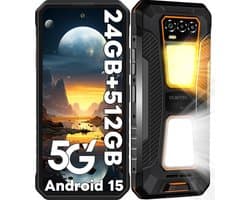 OUKITEL WP58 Pro smarttelefoon 5G-6,7 inch HD–120Hz-64MP camera-10000mAh-OTG-IP68/IP69K-MIL-STD-810H-NFC