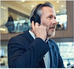 EPOS | Sennheiser ADAPT 360 Headset Hoofdband bluetooth - Zwart — thumbnail 4