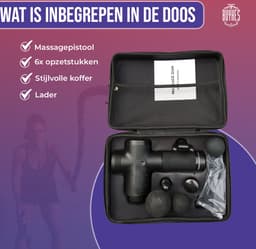 BuyHes massage gun - Massage apparaat - Pijnbestrijding — thumbnail 5