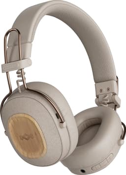 House of Marley Positive Vibration Riddim Bluetooth Koptelefoon - Hoofdtelefoon met Kabel - Draadloos - Met Microfoon - 50 uur batterij - Quickcharge - Cream — thumbnail 1