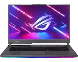 ASUS ROG Strix G17 G713PI-HX130W AMD Ryzen™ 9 7940HX Laptop 43,9 cm (17.3") Full HD 16 GB DDR5-SDRAM 1 TB SSD NVIDIA GeForce RTX 4070 Wi-Fi 6E (802.11ax) Windows 11 Home Nederlands Grijs