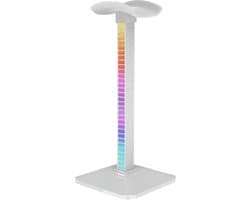 Bovista Koptelefoon Hanger - Headset Standaard - Houder - Stand - Gaming - Wit