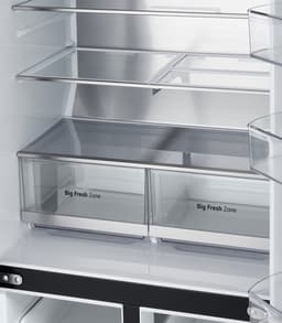 LG InstaView GMG860EPBE 508L French door - Amerikaanse koelkast - InstaView™ om snel binnen te kijken - DoorCooling+™ voor snellere en gelijkmatige koeling tot aan de deur - Ijs en waterdispenser - Zwart — thumbnail 6
