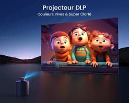Lexium Draagbare beamer - Mini beamer - Mini beamer projector - Draagbare projector - Mini projector — thumbnail 3