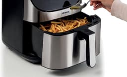 Ariete 4628/00 Enkel 7 l Vrijstaand 1800 W Heteluchtfriteuse Roestvrijstaal — thumbnail 4