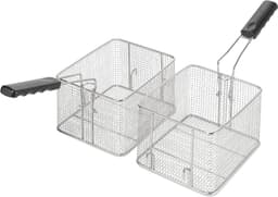 Professionele Elektrische Friteuse Dubbel | 2 x 8 Liter | Koude Zone | Veiligheidsthermostaat | Roestvrij Staal | Voor Commercieel Gebruik — thumbnail 7