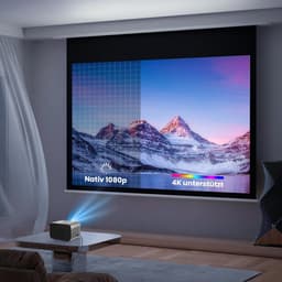 Equivera Mini Beamer - Draagbare Beamer - Beamer - Mini Beamer Projector - Projector - Mini Projector — thumbnail 4