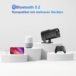 Equivera Mini Beamer - Draagbare Beamer - Beamer - Mini Beamer Projector - Projector - Mini Projector — thumbnail 5