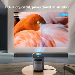 Equivera Mini Beamer - Draagbare Beamer - Beamer - Mini Beamer Projector - Projector - Mini Projector — thumbnail 4