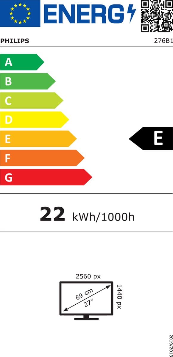 Philips Monitor B Line 276B1 — afbeelding 1