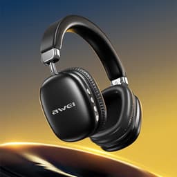 AWEI AT7 Bluetooth on-ear hoofdtelefoon zwart/zwart — thumbnail 5