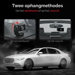 RedTiger F4 Dashcam voor auto - Ultra 4K - Voor camera - WiFi en GPS - 2 Inch met App - Dashcams - Sony Sensor - Nachtzicht - Parkeerbewaking - G Sensor - Loop opname - — thumbnail 2