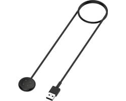 Oplader - USB oplaadkabel - geschikt voor Google Pixel Watch 3 - magnetisch - 1 meter - zwart