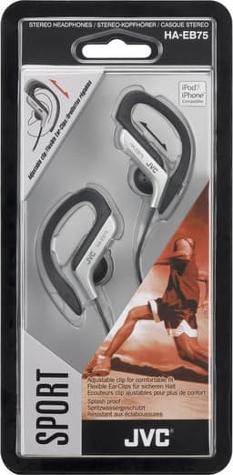 JVC HA-EB75-S - In-ear sporthoofdtelefoon - Zilver — thumbnail 3