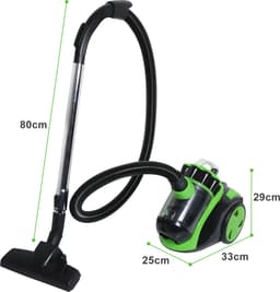 Stofzuiger Zonder Zak - Stofzuigers - Dierhaarbestendig -Vacuum Cleaner Zakloos - Geschikt Voor Dierenharen - 900W - Sterke Zuigkracht - Groen — thumbnail 2