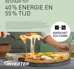 Combimagnetron en Grill 1000W met Invertertechnologie en Eco Combi-modus - 23 liter — thumbnail 3