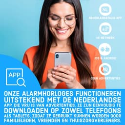 Wiesba WB73S - GPS Horloge Senior - Smartwatch voor Ouderen - Persoonlijke alarmen - alarm horloge ouderen - GPS Horloge Alzheimer - Valdetectie - Zwart — thumbnail 5