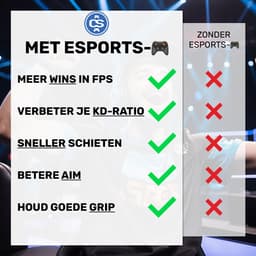 CS eSports Controller voor PS5 / PC – SCUF – Paddles & Muisklik Triggers + 3m Kabel – Master Zwart — thumbnail 2