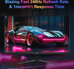 27 inch Gaming Monitor met 240 Hz, 1 ms Reactietijd, FHD, IPS, FreeSync, VESA-monteerbaar — thumbnail 2