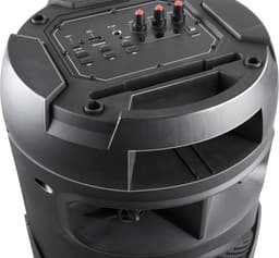 Dunlop Bluetooth Speaker MW-538 - 2 x 10W - met FM-Radio en AUX/MIC Ingang - Ingang voor TF Kaart en (Micro)USB - LED Verlichting - Zwart — thumbnail 4