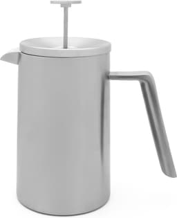 Leopold Vienna - French Press cafetière San Marco dubbelwandig 1L mat RVS — thumbnail 2