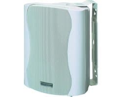 JB Systems K-80 - Compacte buitenluidspreker met muurbeugel 80W - Wit