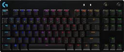Logitech G PRO - Mechanisch Gaming Toetsenbord - Clicky - US QWERTY (ISO) - Zwart — thumbnail 1