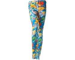Pok�mon - Fighting Pok�mon dames legging met all over print multicolours - L - Televisie anime merchandise