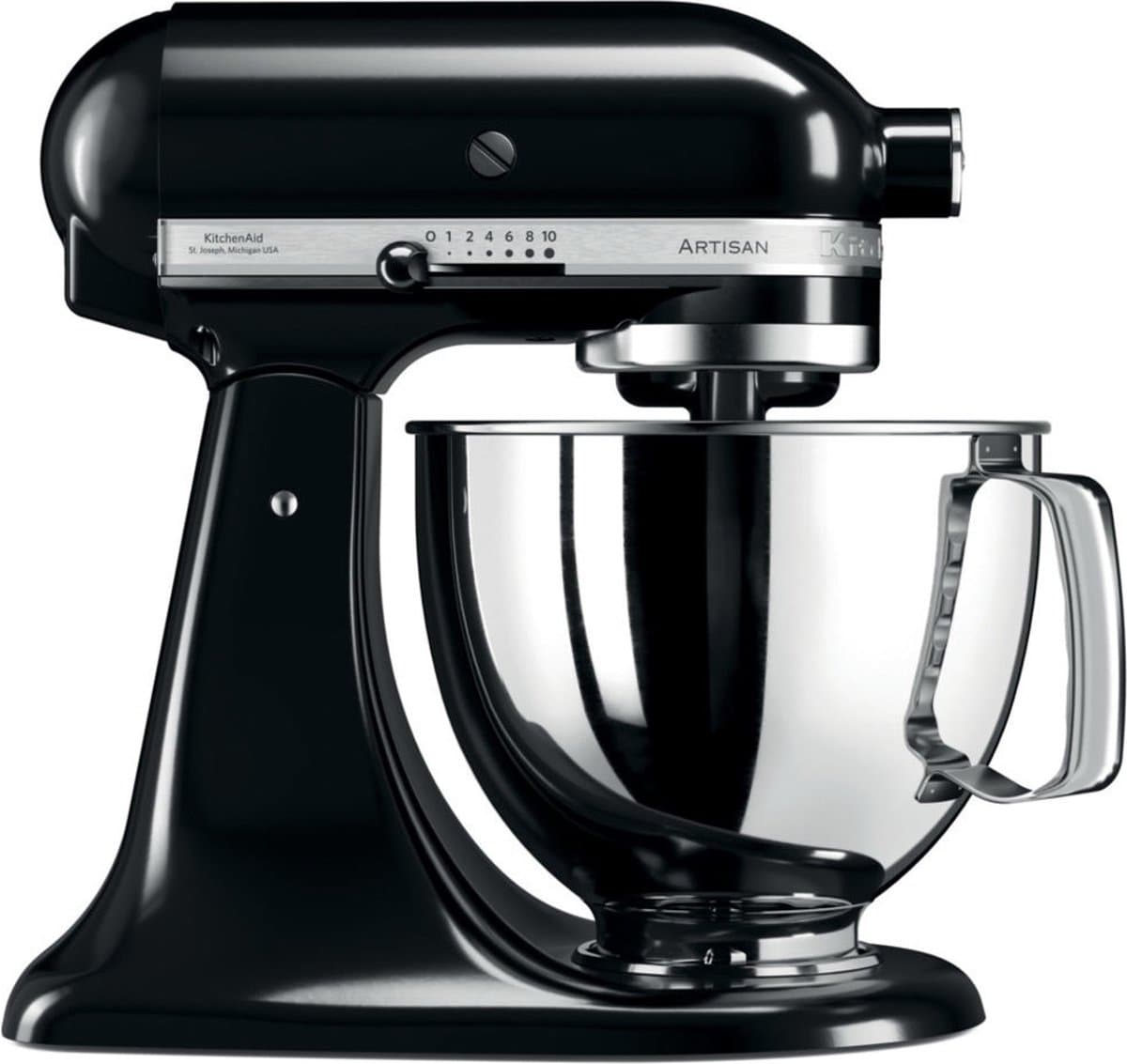 KitchenAid Artisan KSM175PSEOB - Keukenmachine - Onyx zwart — afbeelding 1