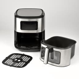 Girmi FG8800 friteuse Enkel 6,5 l Vrijstaand 1700 W Heteluchtfriteuse Zwart, Roestvrijstaal — thumbnail 4