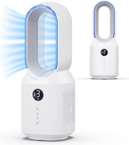 MATTI® - Tafelventilator - Ventilator Staand - Bladloze Ventilator - Draadloos - Incl. Nachtlampje — thumbnail 1