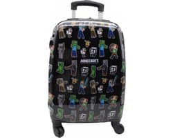Minecraft | Harde Koffer / Kinder Koffer / Handbagage - Klein - Bedrukt / Small