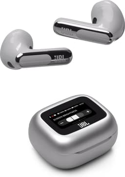 JBL LIVE FLEX 3 In-ear Draadloze oordopjes met Ruisonderdrukking Zilver — thumbnail 1