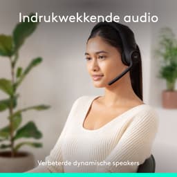 LOGITECH Zone 300 981-001407 On-ear Draadloze headset Met Noise-cancelling Zwart — thumbnail 5