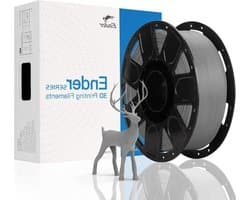 3D-printer filament - Ender PLA-filament 175 mm - klittenvrij - sterke hechting - grijs - 1 kg
