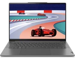 Lenovo Yoga Pro 7 14APH8 AMD Ryzen™ 7 7840HS Laptop 36,8 cm (14.5") WQXGA 16 GB LPDDR5x-SDRAM 512 GB SSD Wi-Fi 6E (802.11ax) Windows 11 Home Engels Grijs
